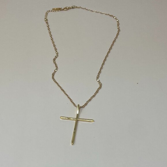 Natalie B Jewelry | Kianna Cross Necklace - Picture 3 of 4